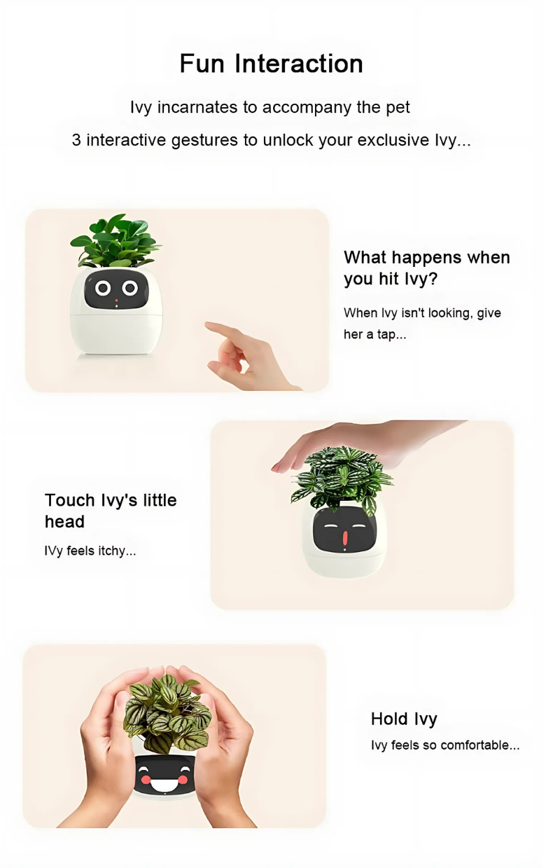 TrippyIvy – AI Flowerpot