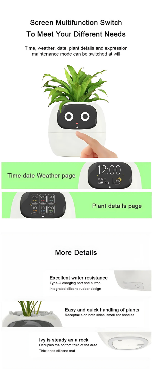 TrippyIvy – AI Flowerpot