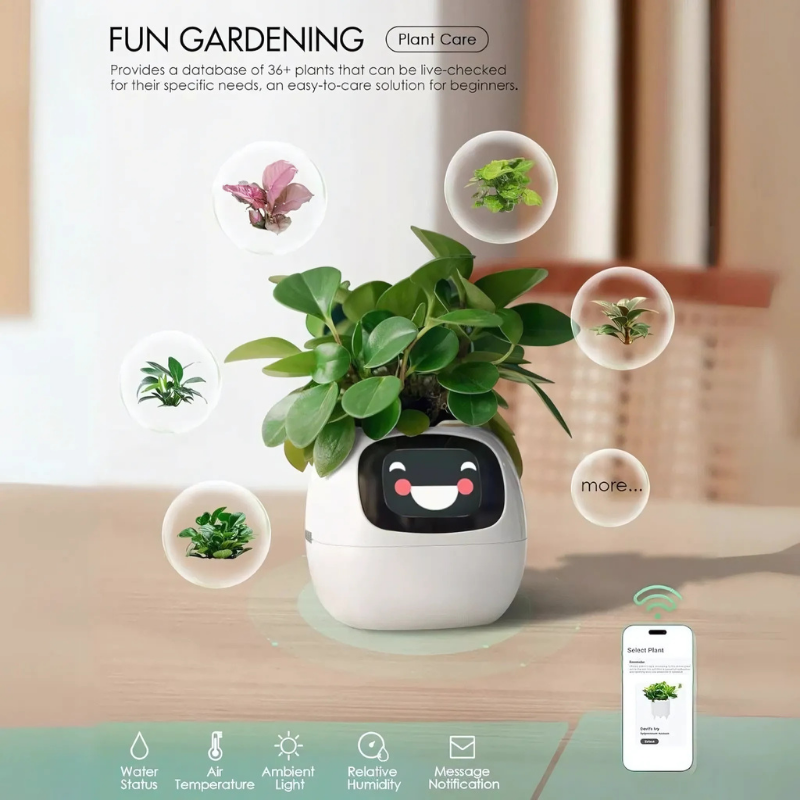 TrippyIvy – AI Flowerpot