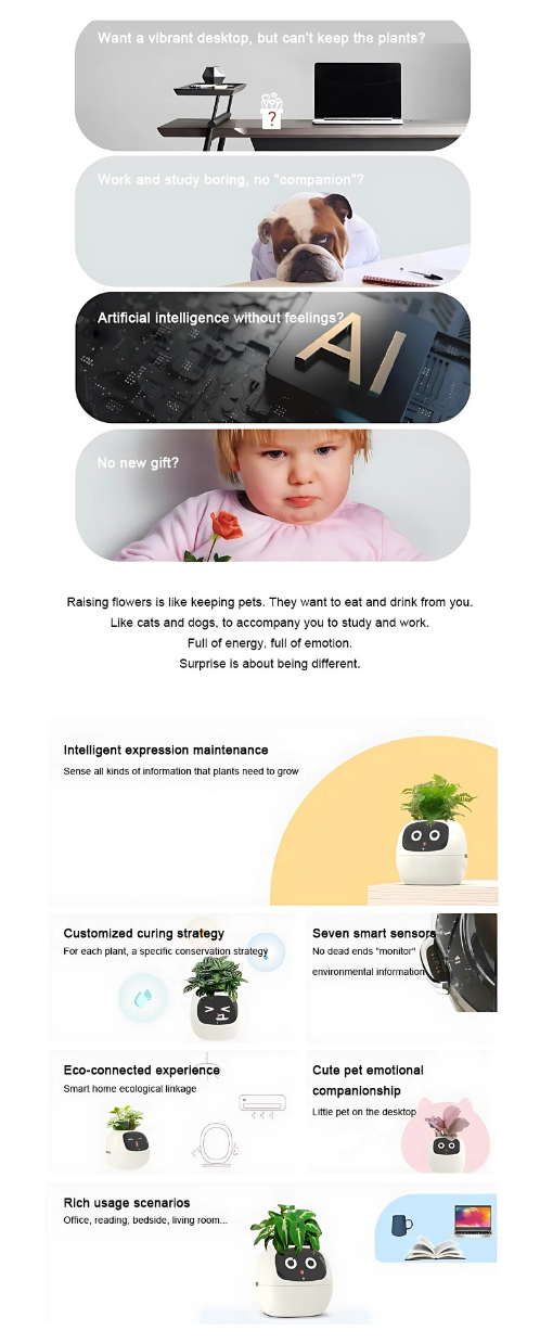 TrippyIvy – AI Flowerpot