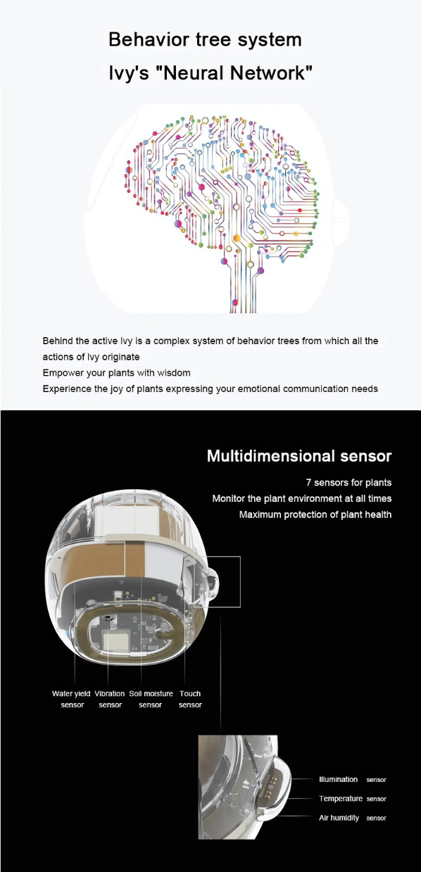 TrippyIvy – AI Flowerpot